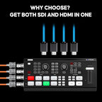 Osee GoStream Duet Multiple Camera SDI and HDMI Live Stream Video Mixer Switcher
