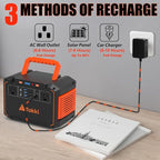 Takki 300W Solar Generator 240Wh Portable Power Station with 40W Foldable Solar Panel Power Bank with 110V AC Outlet USB DC for Emergency CPAP Outdoor Camping Home Use Blackout
