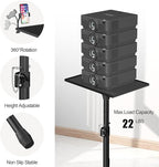 Facilife Projector Stand - Adjustable Height 22 to 63 Inches, Tripod for Laptop & Projector, Outdoor Movies