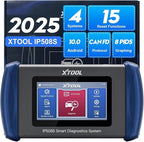 OBD2 Scanner Diagnostic Tool XTOOL IP508S: Code Reader for Cars & Trucks with 15 Resets, Crank Sensor Relearn, ABS Bleed, CAN FD for GM, Engine, ABS, SRS, Transmission Car Diagnostic Tool, Android 10