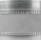 Repa Market 10" Inch Flexible Vibration And Noise Reducing Coupler - Female Fit Duct Connector – Galvanized Steel Coupling for Joining Two Male Duct Fittings – HVAC Ventilation Inline Joint