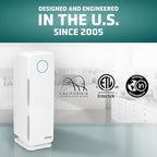 GermGuardian Air Purifier for Homes with Pets, H13 Pet HEPA Filter, Removes Pet Dander, Dust, Allergens, Smoke, Pollen, Odors, Mold, UV-C Light Helps Reduce Germs, 22 Inch, White, AC4300WPT