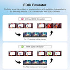 JideTech 16x1 HDMI USB KVM Switch 4K@60Hz with USB 3.0 Hub, Hotkey Switching, HDCP2.1 & Intelligent EDID — Multi System USB Peripheral Sharing for Office/Studio/IT Rack