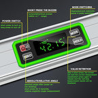 Kanayu Digital Level Digital 40'' LCD Display Magnetic Torpedo Level Tool Protractor Electronic Dust and Waterproof Smart Torpedo Tool for Construction Measuring Home Supplies