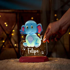 hun concept Personalized Unicorn Night Light for Kids – Custom Name LED Lamp, Cute Acrylic Unicorn Design, Baby Room & Nursery Decor, Magical Gift for Girls, Birthday Gifts