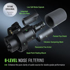 FIFINE Dynamic Microphone, XLR/USB Podcast Recording PC Microphone for Vocal Voice-Over Streaming, Studio Metal Mic with Mute, Headphone Jack, Monitoring Volume Control, Windscreen-Amplitank K688