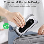 Checkme Rechargeable Blood Pressure Monitor, Automatic Upper Arm BP Machine, Large Clear Numbers, Voice Broadcast, 2-User Mode, 2x199 Memories, Large Cuff, Unlimited Cloud Storage via Bluetooth APP