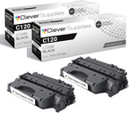 CS Compatible Replacement for Canon C120 1382A005AA ImageClass D1120 D1150 D1170 D1180 D1320 D1350 D1370 D1520 D1550 (Black, 2 Pack)