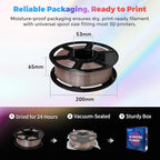 Flashforge 3D Printer Filament Silk PLA 1.75mm 1kg Spool-Dimensional Accuracy +/- 0.02mm (Coffee)