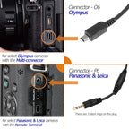 AODELAN Wireless Camera Shutter Release Remote Control for Panasonic Lumix DMC-G7, S5II,S5IIX,G85, GH4,GH5, GH5M, GH5L,GH5 II,GH6, G9, G9L, G9M,FZ300,FZ1000,FZ2000,Replaces DMW-RSL1