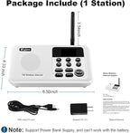 Expandable for Wuloo Intercoms Wireless for Home WL888, 1 Mile Range 22 Channel 100 Digital Code (Only 1 Unit for Expandable The Original intercom System, CAN NOT Work Without Other Units)