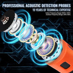PQWT 125A Underground Water Leak Detector, Indoor Wall & Ground Water Pipe Leak Detection