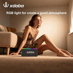 xdobo X8 III Portable Bluetooth Speaker Small Bluetooth Speaker Waterproof: IPX7 Computer Speakers Wireless with RGB Lights for Home/Outdoor/Party/Beach/Birthday Gift