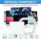 Sunveza Mac Book Pro Charger - 118W USB C Charger Fast Charger Compatible with MacBook pro/Air, M1 M2 M3 M4 M5, ipad Pro, Samsung Galaxy and More, Include Charge Cable