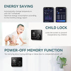 ST300 WiFi Thermostat, Compatible with Alexa and Google, App Control, 3.5” Touch Screen, Knob, Easy Install, Universal Compatibility, 7 Day Scheduling, Night Light, Zoning Compatible