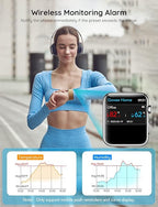 Govee WiFi Thermometer Hygrometer H5103, Indoor Bluetooth Temperature Humidity Sensor with Electronic Ink Display, App Notification Alert, Free Data Storage Export, Digital Remote Monitor for Bedroom