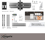 Vogel's TVM 5855 Full-Motion Ultra Strong TV Wall Mount for Large and Heavy TVs up to 100 inches and 165 lbs, Swivels up to 120°, Max. VESA 600x400, Universally Compatible