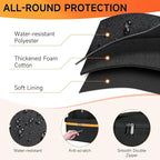 Carrying Case Compatible with Jackery Explorer 240/300/160/GOLABS R300/Anker 521 Portable Power Station,Waterproof Travel Storage Bag with Multiple Pockets for Charging Cable and Accessories(Bag Only)