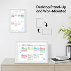 BOCT 10.1'' Digital Calendar Wall - 32GB Memory Touch Screen Chore Chart Smart Calendar,Digital Planner,Auto-Sync,APP Control,Interactive Family Schedules, Gift for Mother