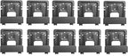 Mount Plus MP-APM-06-01 10 Pack Streaming Media Player Wall Mounting Bracket for Most Small Devices Up to 11 lbs. - Apple TV, Roku, Fire TV, etc (10 Pack Narrow)