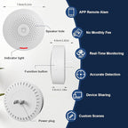 150W Wireless Security System for House, WiFi Door/Window Sensors Alarm System kit, Motion Detectors with Instant App Alerts NO Monthly Fees
