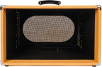 Sound Town Vintage 6U Amp Rack Case, 12.5" Depth with Rubber Feet, Dust Cover, Kickstand, Orange (STVRC-6OR)