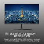 Packard Bell airFrame 21" FHD Monitor, 1920x1080, Ultrawide, VESA Mount Compatible, Tilt Adjustment, HDMI/VGA, Slim Bezel, for Home, Office, and Light Gaming