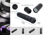 AZIMOM 6W Bluetooth/APP Control RGBW Fiber Optic Lights Star Ceiling Kit Sensor Music Mode Sensor Light Source with Remote 200pcs 0.03in 6.5ft Fiber Strands for Car & Home interior Decoration