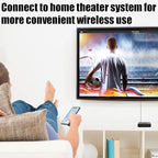 Wireless Audio Receiver, Compatibles With Old Stereo Systems, 10.5cm, B-luetooth Audio Adapter, Portable Music Receiver, Easy Installation And Travel-Friendly, For Driver, Gamers, Traveler Or Home Use