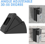 RIOVO Adjustable 30 to 55 Degree Doorbell Angle Mount Compatible with Ring/Blink Video Doorbell/Battery Doorbell, Replacement Angle Adjustment Adapter Mounting Bracket Wedge Kit