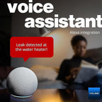 YoLink Smart Home Starter Kit: SpeakerHub & Water Leak Sensor 4 with 105dB Audio Alarm 2-Pack, SMS/Text, Email & Push Notifications, Freeze Warning, LoRa Up to 1/4 Mile Open-Air Range, w/Alexa, IFTTT