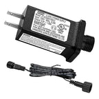 4.5V 1A LED Controller with Extension Cord, Replacement Model JT-DC45V1000-C Class 2 Power Supply IP44 LED Light Controller Low Voltage Transformer for Halloween Christmas Holiday String Light