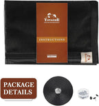 Yotache Magnet Screen Door Fits Door Size 38 x 84, Screen Size 40" x 85" Patio Screen High Transparent Hands Free Entry Great for Pet and Kid
