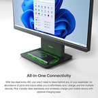 Lenovo IdeaCentre Business All-in-One PC, 27" FHD 100Hz Display, AMD Ryzen 7 8845HS, 32GB DDR5 RAM, 1TB SSD, Wi-Fi 6, Win11 Home, Wireless KB & M, Copilot-Ready, Bundle with Adata UC310 64GB