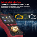 LOERUMG Professional OBD2 Scanner Diagnostic Tool Check Engine Code Reader EOBD/OBDII Scanner with Reset & I/M Readiness Auto Check Engine Enhanced Diagnostic OBD2 Scan Tool for Vehicles After 1996.