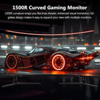 Z-Edge 32 inch Curved Gaming Monitor, FHD 1080P 240Hz Curved Monitor,1500R Computer Monitor, MPRT 1ms Monitor, UG32P 1X DP 1.4 Ports and 2X HDMI 2.0 Ports