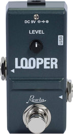 Rowin Tiny Looper Electric Guitar Effect Pedal 10 Minutes of Looping Unlimited Overdubs