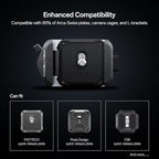 PGYTECH Quick Release Clamp V2, Compatible for Arca Swiss Plate Camera Mount Adapter with 1/4" to 3/8" Screw Thread for Tripods/Gimbals/Sliders/Stabilizers(Only Clamp)