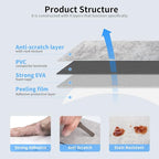 Art3d 102-Piece Backsplash Tile Peel and Stick for Stove Kitchen Bathroom Fireplace, 3in. × 6in. Stick on Subway Tile Natural Stone White