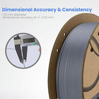 ELEGOO PLA Filament 1.75mm Bundle 4KG, 3D Printer Filament Bulk Dimensional Accuracy +/- 0.02mm, 4 Pack 1kg Cardboard Spool(2.2lbs) Fits for Most FDM 3D Printers(Red, Yellow, Orange, Neon Green)