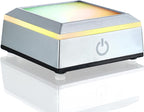 ZEERSHEE 2.6*1.2inch Multicolor LED Light Base for Acrylic 3D Glass Resin Art Lighted Square Display Stand(Flat)