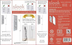 Sleek Socket Original & Patented Ultra-Thin Outlet Concealer with Cord Concealer Kit, Flat Extension Cord with Multi Outlets Power Strip, Ideal for Home Improvement, Hide Bulky and Messy Cords