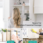 Wall Kitchen Cabinets, RTA Cabinets, White Shaker Cabinet, Wall Mounted, RTA Upper Cabinet, Modern for Kitchen and Bathroom with Door (White, 36" W x 42" H x 12" D)