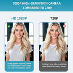 Oivom Webcam with Microphone and Speaker, 1080P Web Camera for Desktop Computer Laptop, USB Camera with Physical Privacy Cover,Plug and Play, Streaming Webcam, Wide Angle PC Cam (1080p mic Speaker)