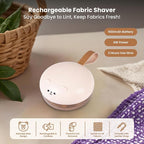 Tossca Rechargeable Fabric Shaver for Clothing | Electric Lint Remover for Clothes | Portable Sweater Shaver | Pilling Remover for Clothes with 500MAH Battery, 6 Rotary Blades & Large lint Collector