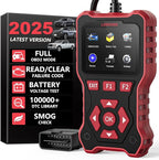 LOERUMG Professional OBD2 Scanner Diagnostic Tool Check Engine Code Reader EOBD/OBDII Scanner with Reset & I/M Readiness Auto Check Engine Enhanced Diagnostic OBD2 Scan Tool for Vehicles After 1996.