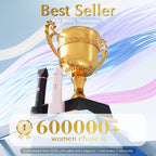 Electric Bikini Trimmer for Women - Waterproof Pubic Hair Trimmer & Facial Shaver, Rechargeable Cordless Electric Razor with Ceramic Blades, IPX7 Shower-Safe for Sensitive Skin, Gift for Her