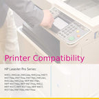 CS Replacement Toner Cartridge Compatible with HP 410A CF410A Black CF411A Cyan CF413A Magenta CF412A Yellow Pro M452 M452dn M452dw M452nw 477fdw M477fnw Pro M477fdn 8 Color Set