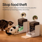 PETLIBRO RFID Automatic Cat Feeder, Collar Tag Activated Personal Meals, 5G Wi-Fi Multiple Cats Feeder for 3 Cats, App Control Cat Food Dispenser for Pets with Different Diets