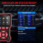 LOERUMG Professional OBD2 Scanner Diagnostic Tool Check Engine Code Reader EOBD/OBDII Scanner with Reset & I/M Readiness Auto Check Engine Enhanced Diagnostic OBD2 Scan Tool for Vehicles After 1996.